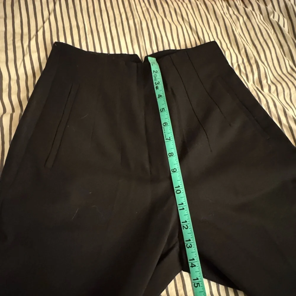Zara Women’s Tuxedo Style Black Pant - Size M - Picture 5 of 6